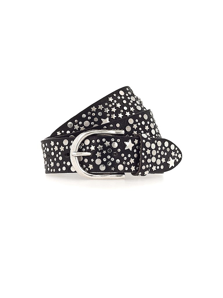 B.BELT Ledergürtel STERORA schwarz | 100