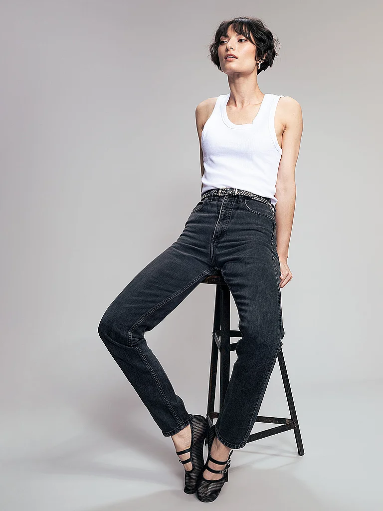 B.BELT Ceinture en cuir noir | 90