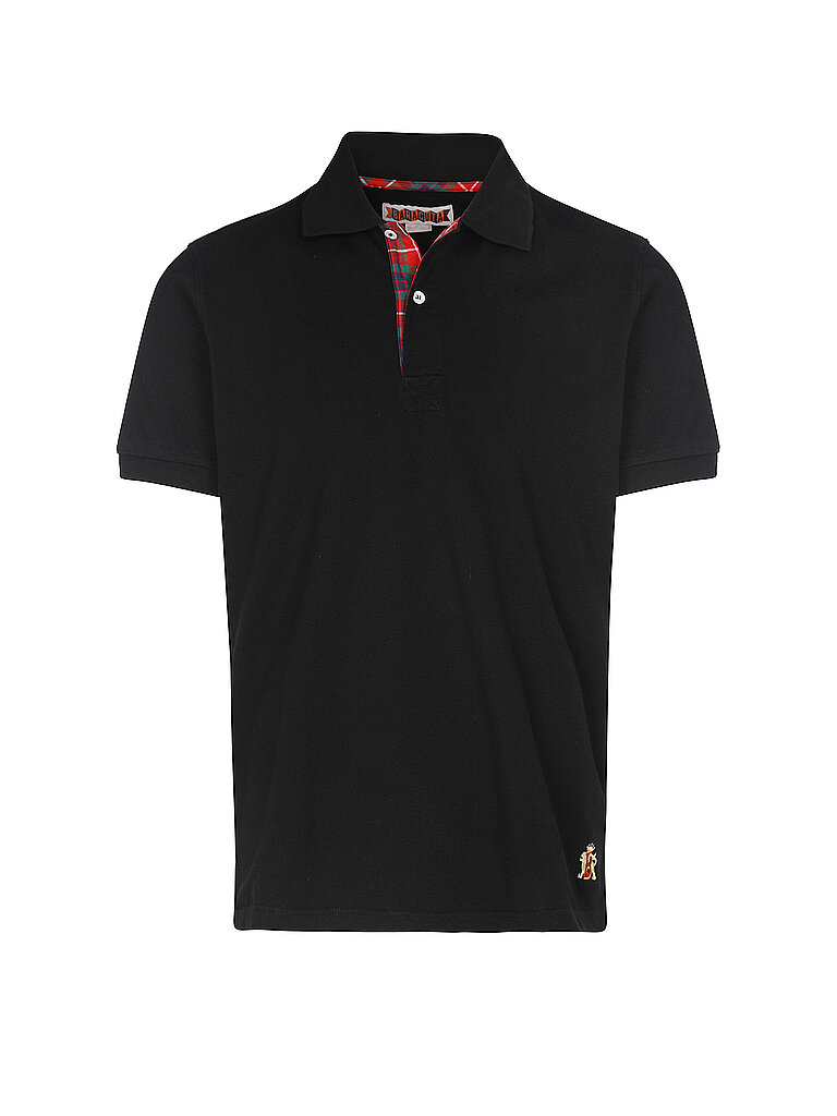 BARACUTA Poloshirt schwarz | L