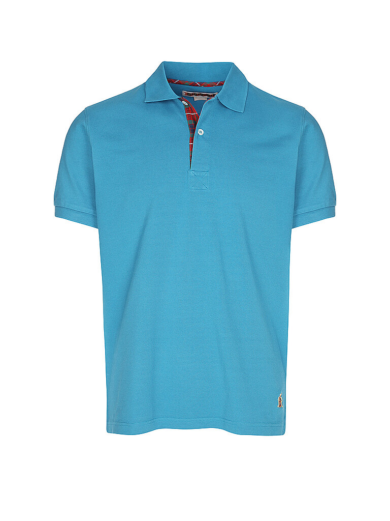 BARACUTA Poloshirt hellblau | L