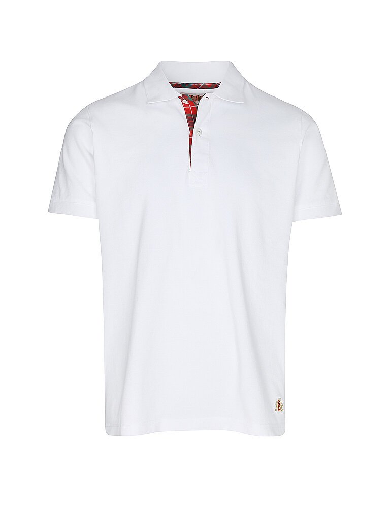 BARACUTA Poloshirt weiss | S