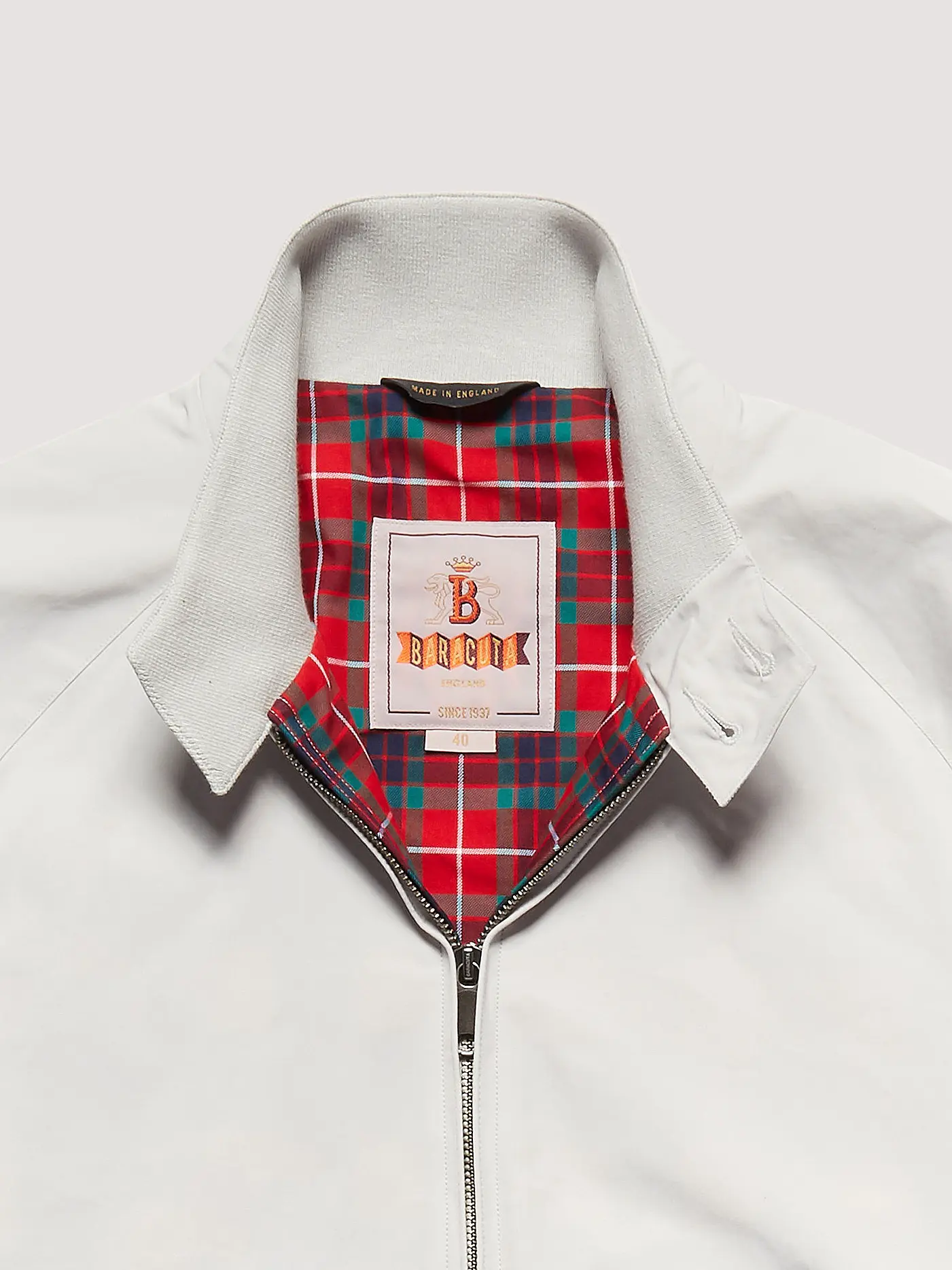 BARACUTA | Blouson G9 | hellgrau