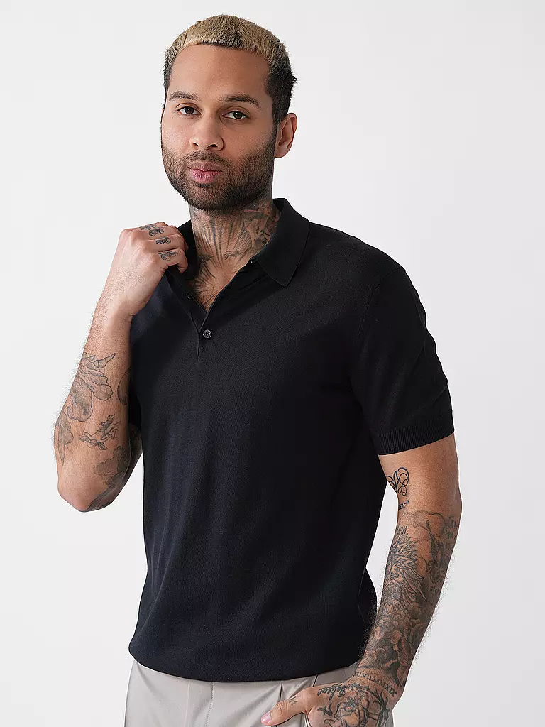 BARACUTA | Poloshirt  | schwarz