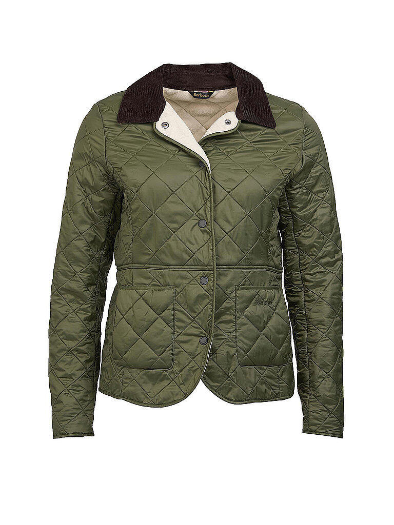 BARBOUR Steppjacke DEVERON POLARQUILT olive | 40