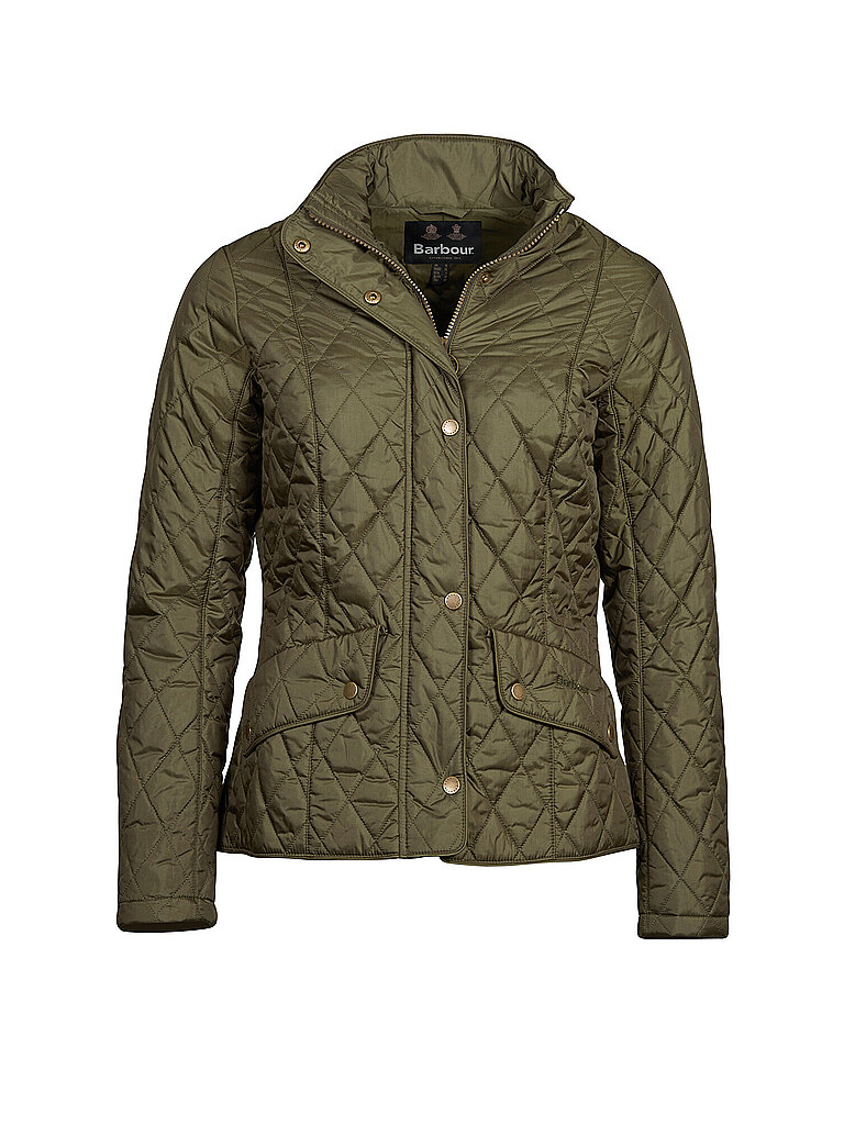 BARBOUR Steppjacke FLYWEIGHT CAVALRY olive | 34