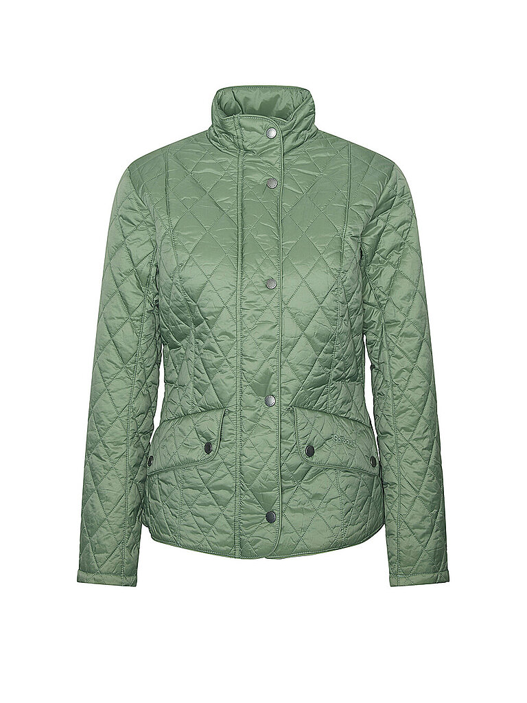 BARBOUR Steppjacke FLYWEIGHT CAVALRY hellgrün | 34