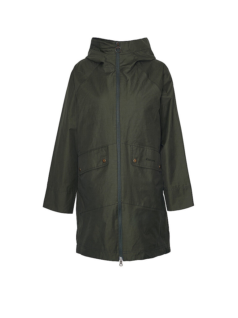 BARBOUR Parka HERON WATERPROOF olive | 40