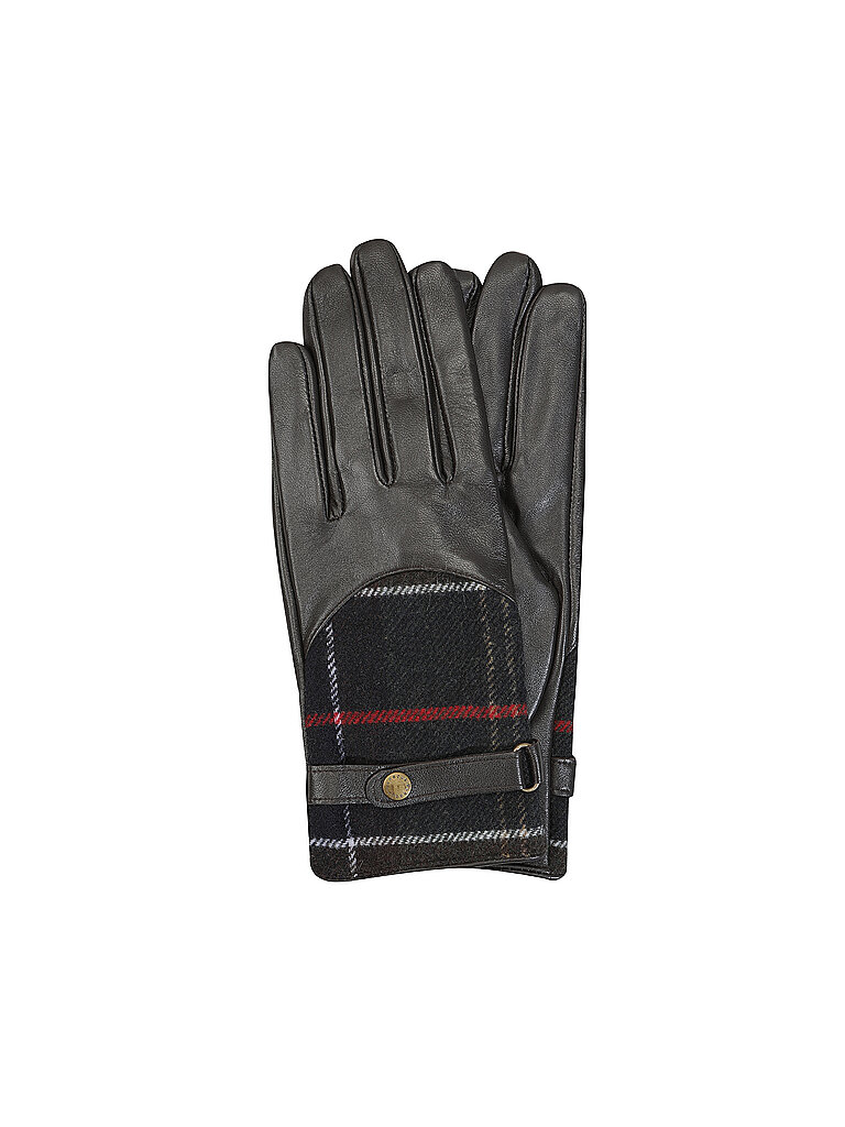 BARBOUR Lederhandschuhe DEE beige | L