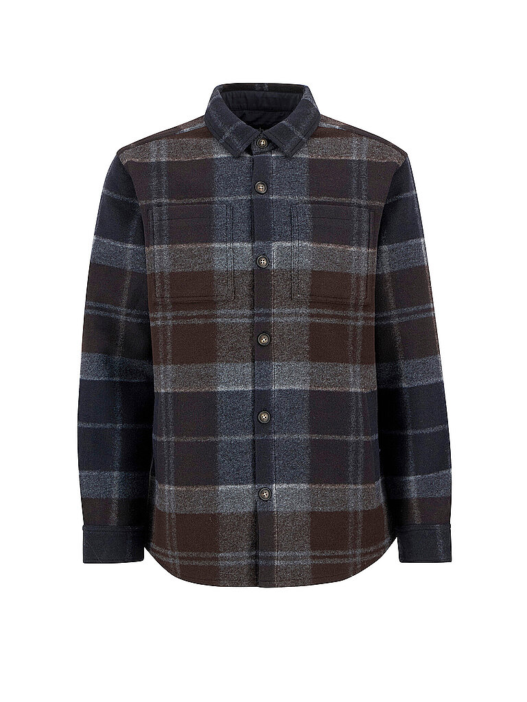 BARBOUR Overshirt braun | XXL