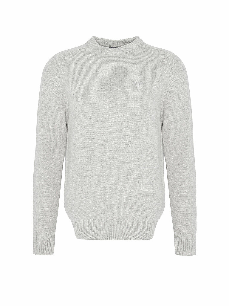 BARBOUR Pullover GRANGETOWN hellgrau | XXL