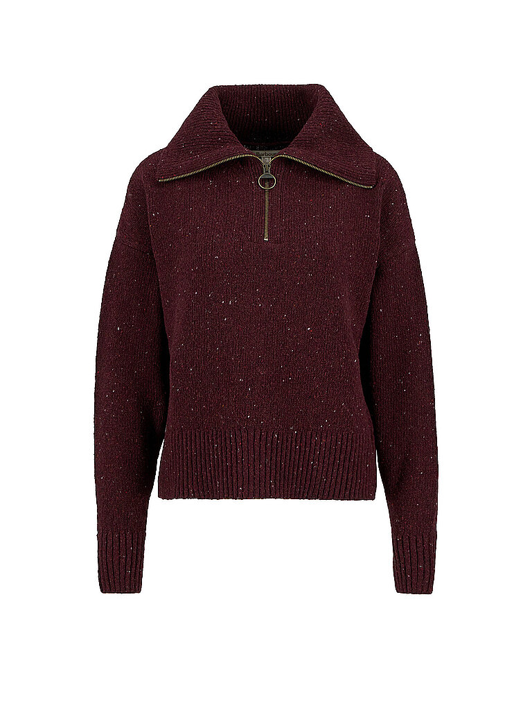 BARBOUR Troyer Pullover LAVENSDALE braun | 34