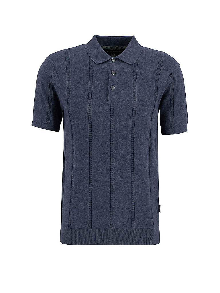 BARBOUR Poloshirt WELLBURN dunkelblau | L