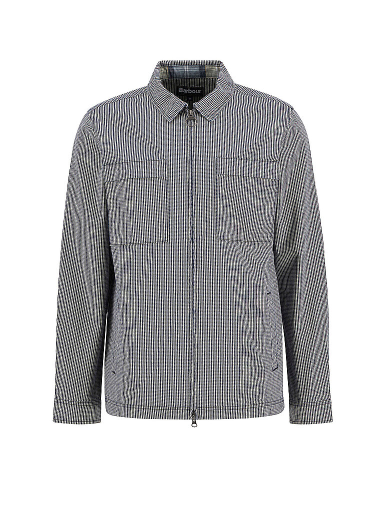 BARBOUR Overshirt WILLOWBURN dunkelblau | L