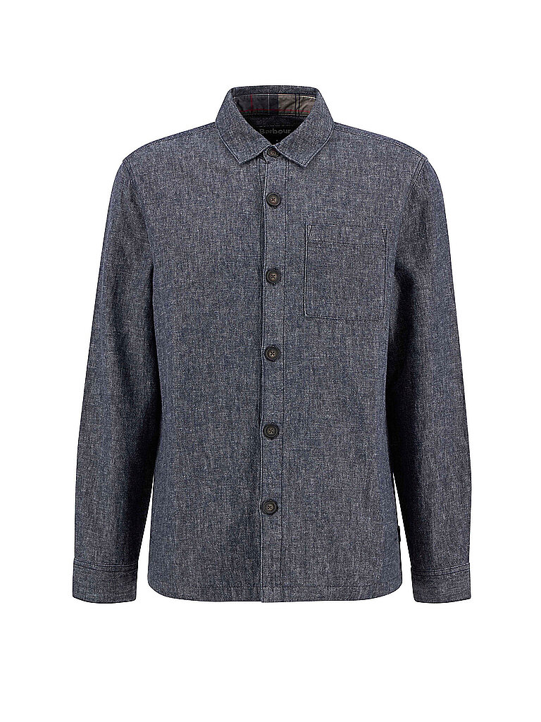 BARBOUR Overshirt STILLWATER dunkelblau | L
