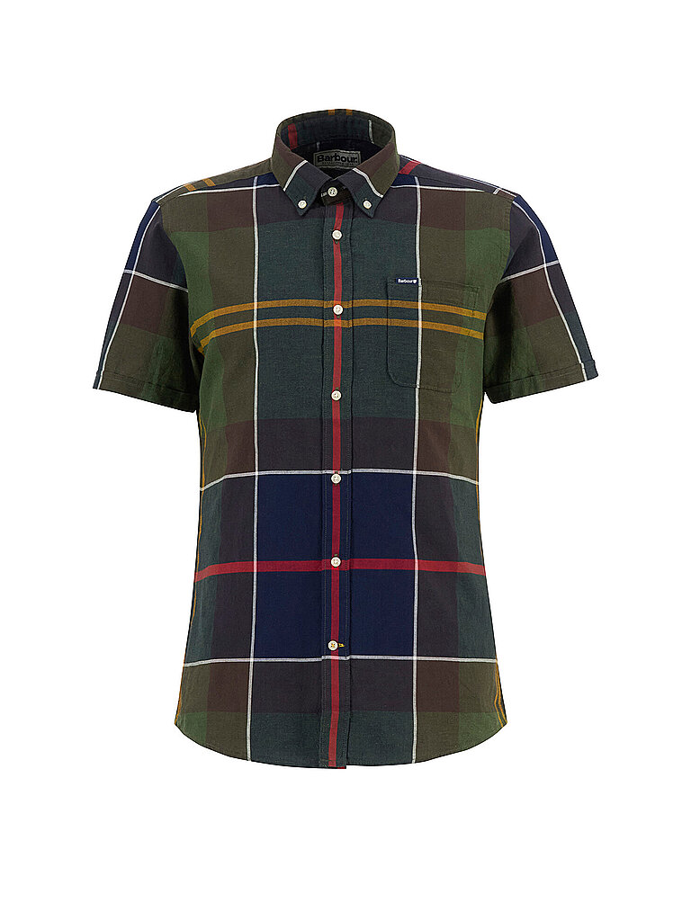 BARBOUR Hemd DOUGLAS olive | L