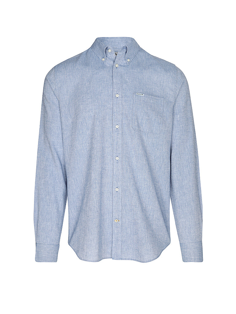 BARBOUR Hemd NELSON blau | L
