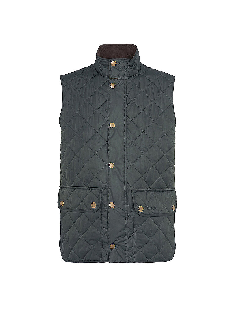 BARBOUR Steppgilet LOWERDALE dunkelgrün | L