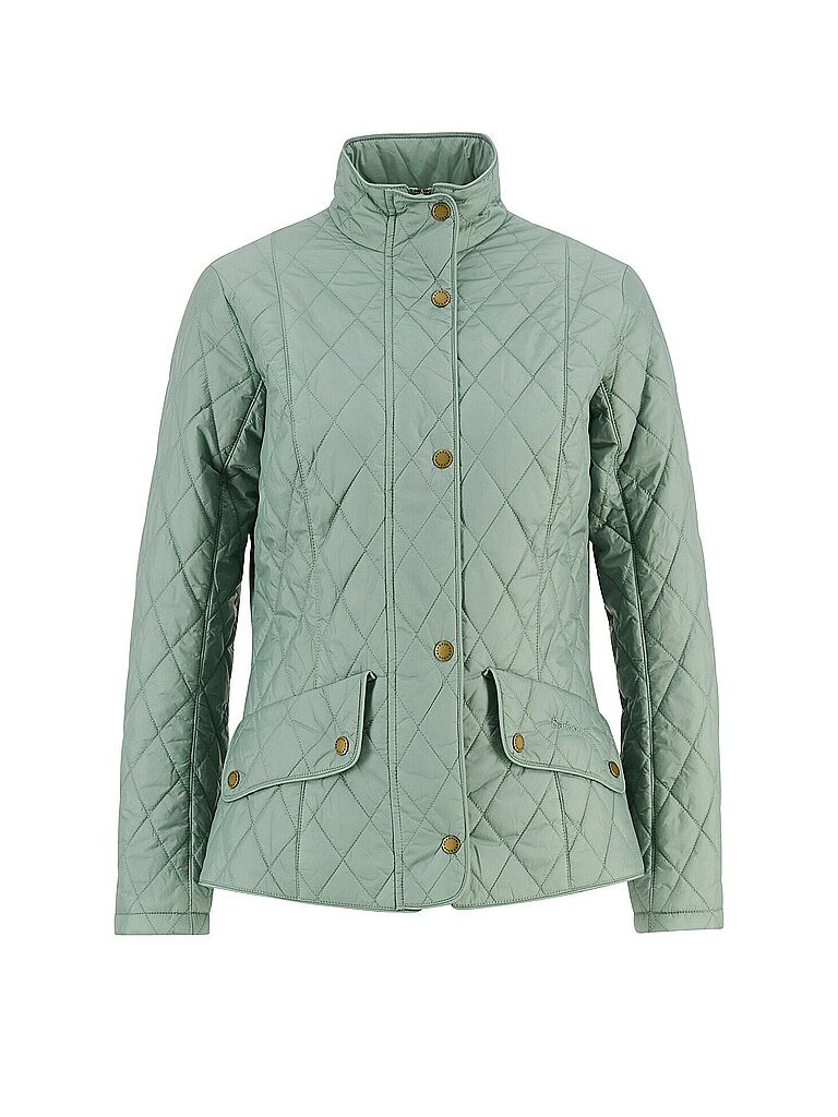 BARBOUR Steppjacke FLYWEIGHT CAVALRY hellgrün | 34