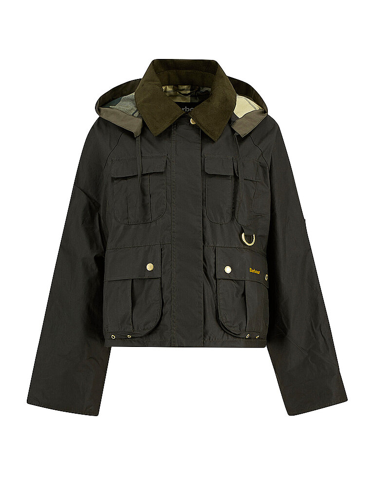 BARBOUR Fieldjacket LIZA WAX olive | 36