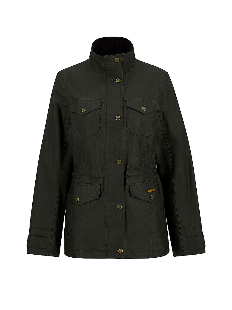 BARBOUR Fieldjacke SUMMER SAPPER WAX olive | 34