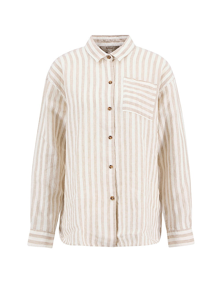 BARBOUR Leinenbluse ANNIE beige | 34