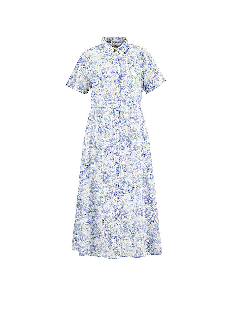 BARBOUR Midikleid WISTERIA hellblau | 42