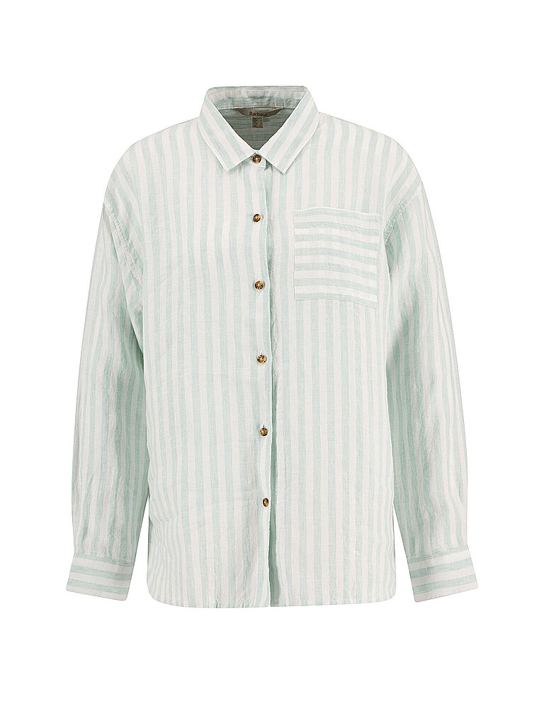 BARBOUR Leinenbluse ANNIE hellblau | 34