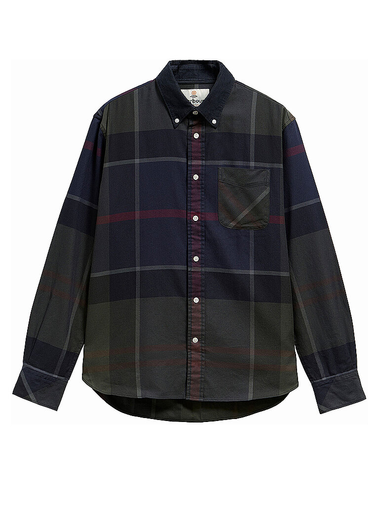 BARBOUR Hemd dunkelgrün | S