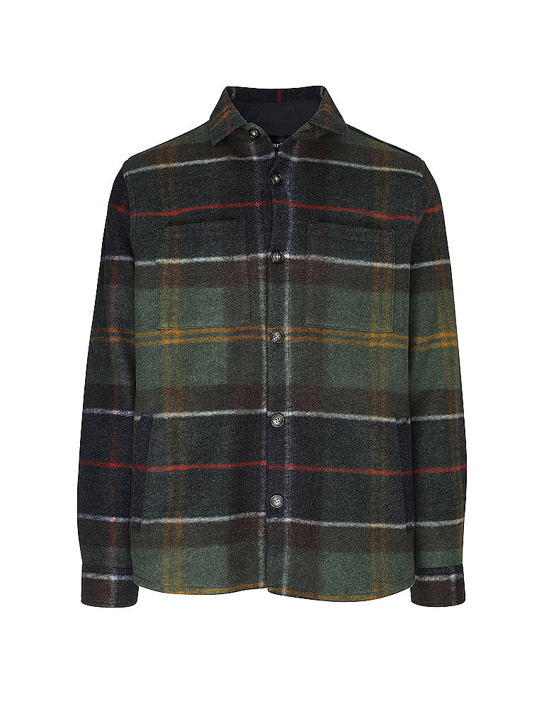 BARBOUR Overshirt dunkelgrün | S
