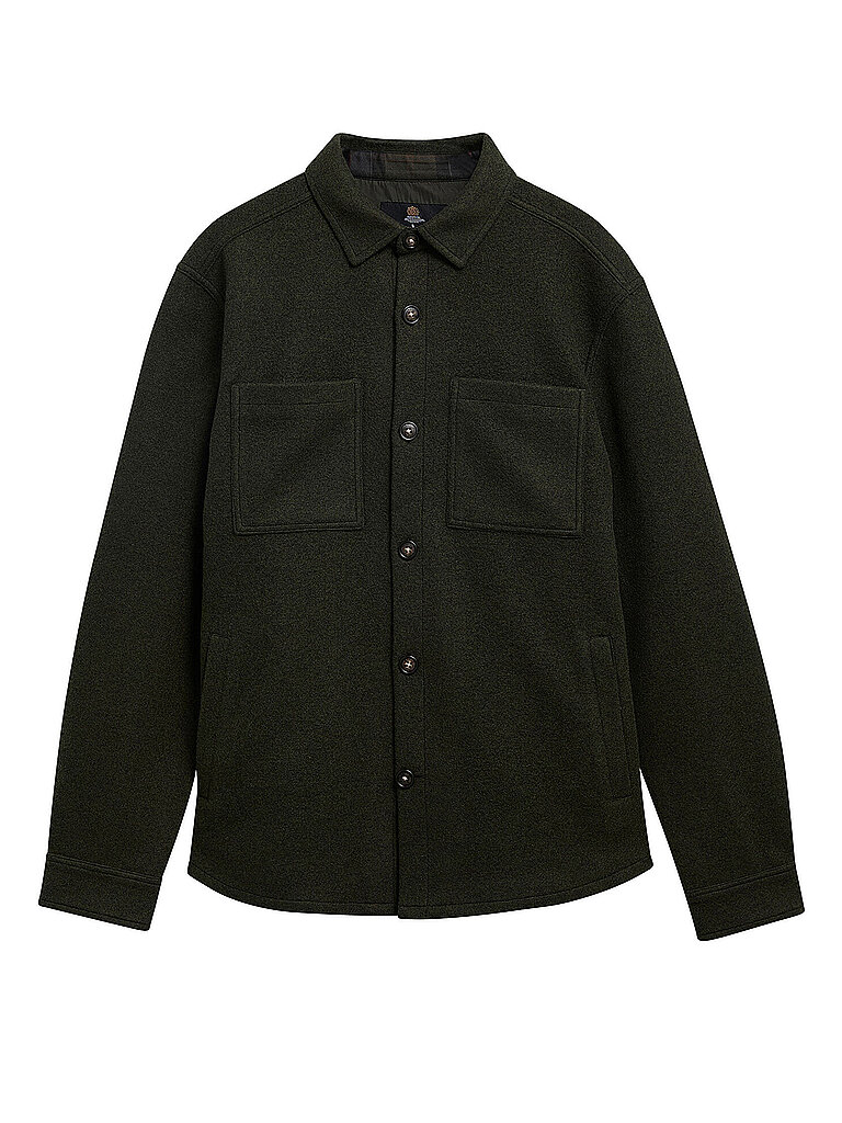BARBOUR Overshirt MARLTOWN dunkelgrün | M