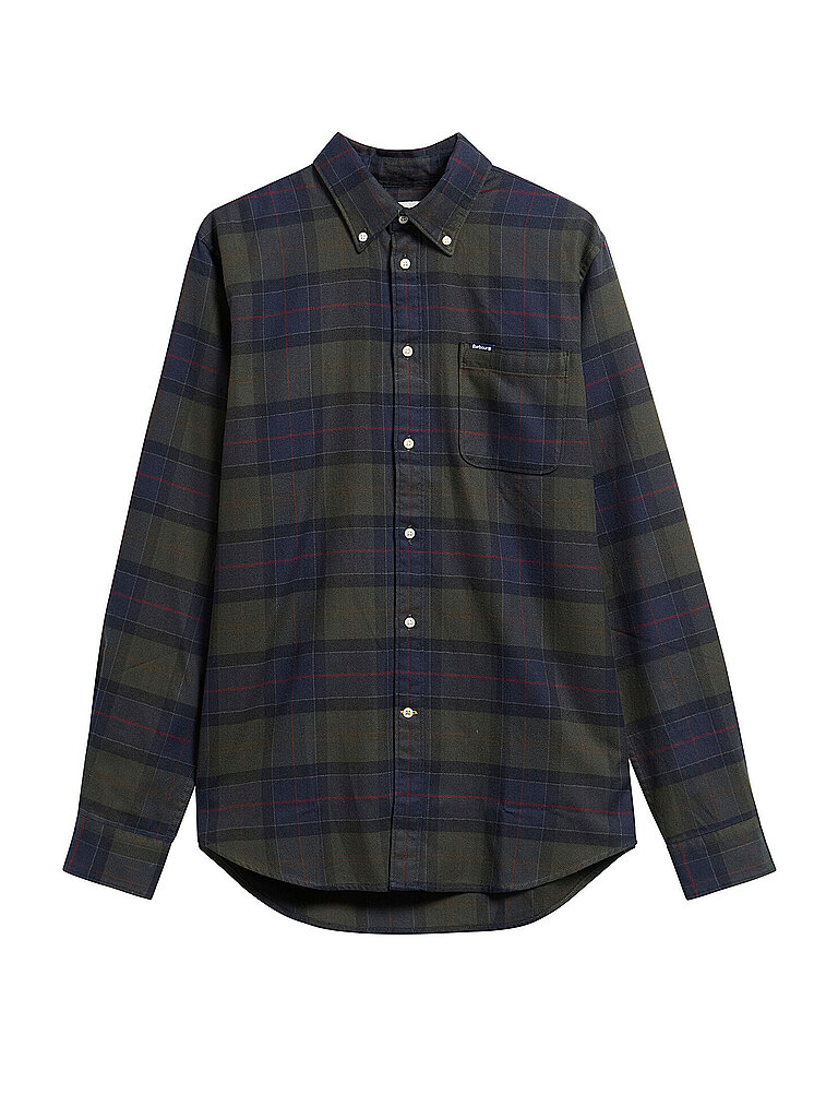 BARBOUR Hemd dunkelgrün | L