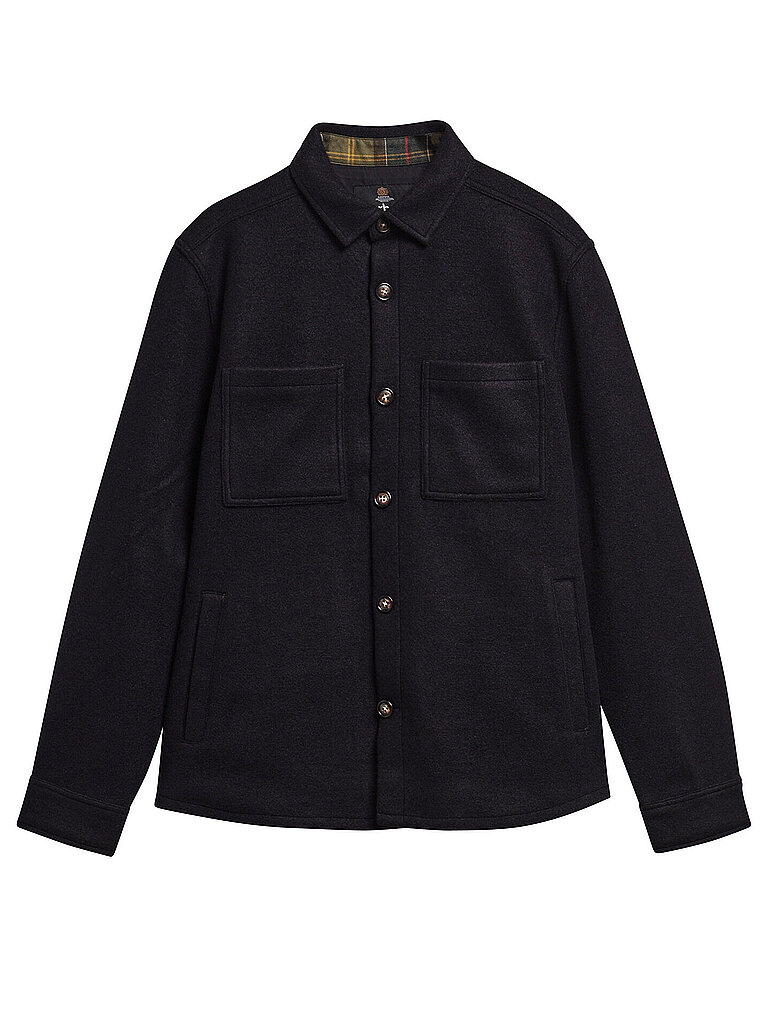 BARBOUR Overshirt MARLTOWN dunkelblau | L