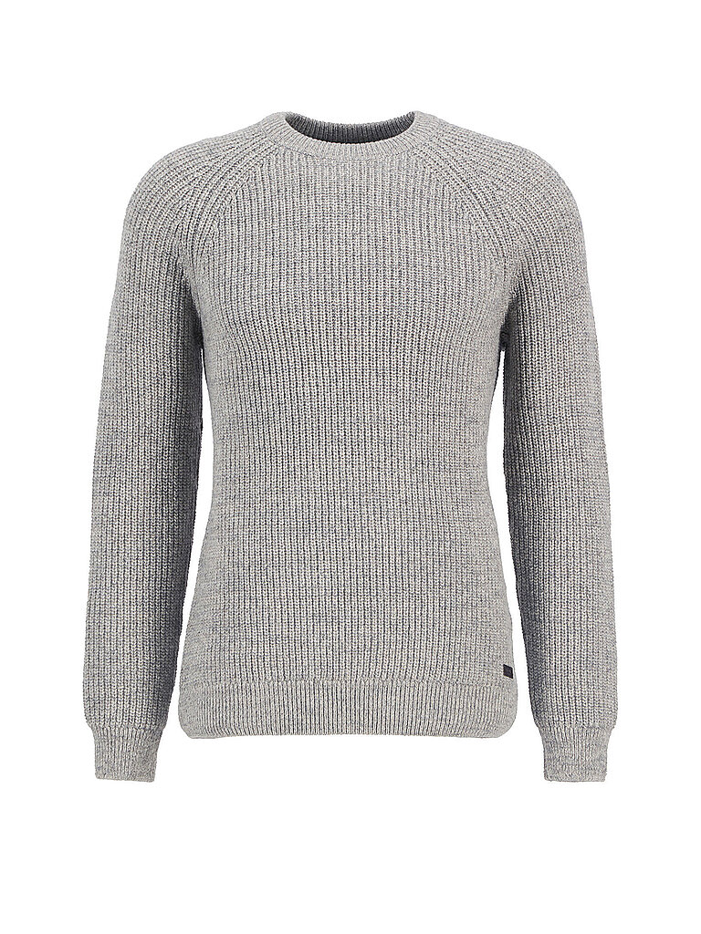 BARBOUR Pullover HORSEFORD hellgrau | L