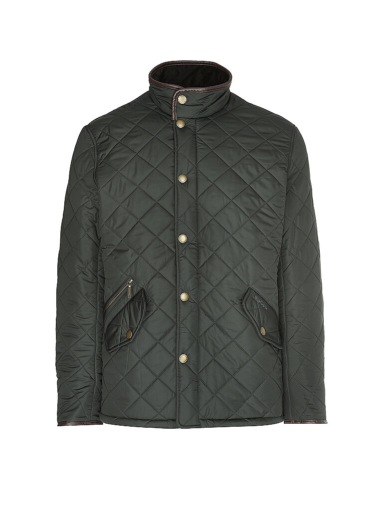 BARBOUR Steppjacke POWELL dunkelgrün | M