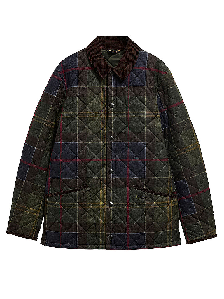 BARBOUR Steppjacke LIDDLESDALE dunkelgrün | L