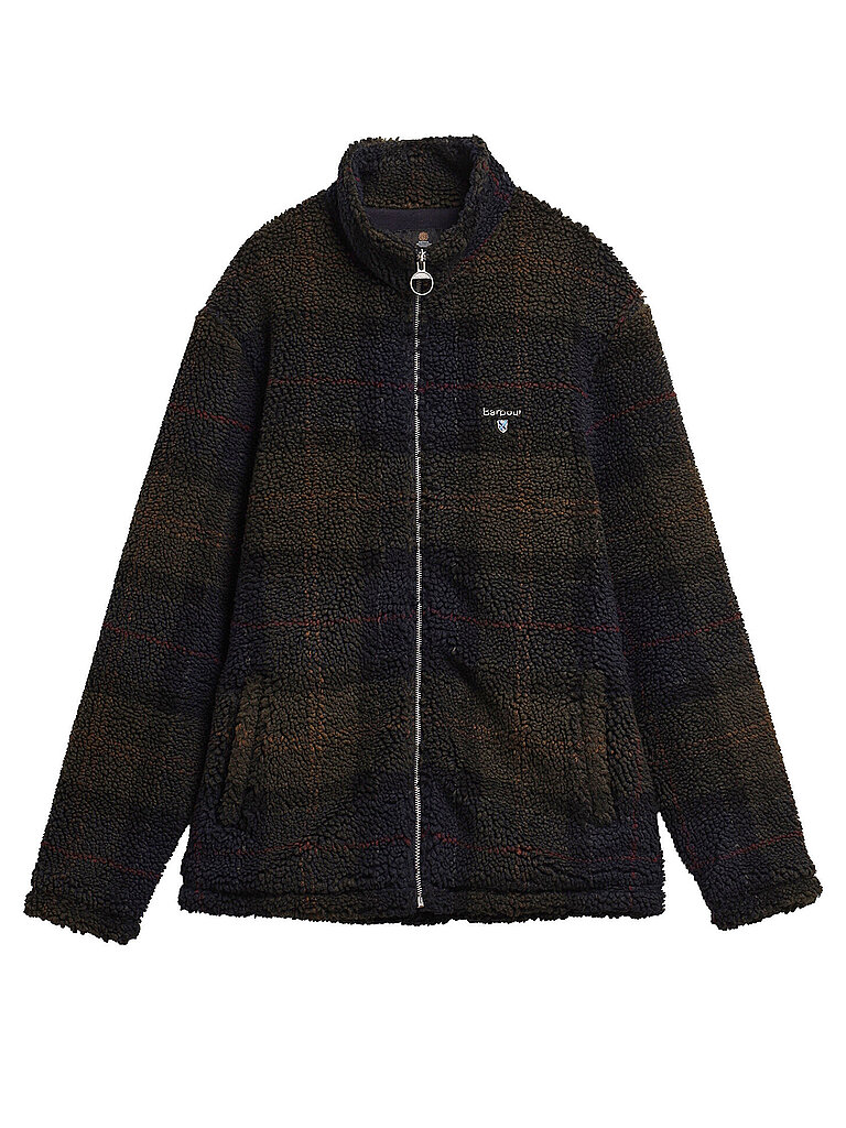 BARBOUR Fleecejacke grau | M