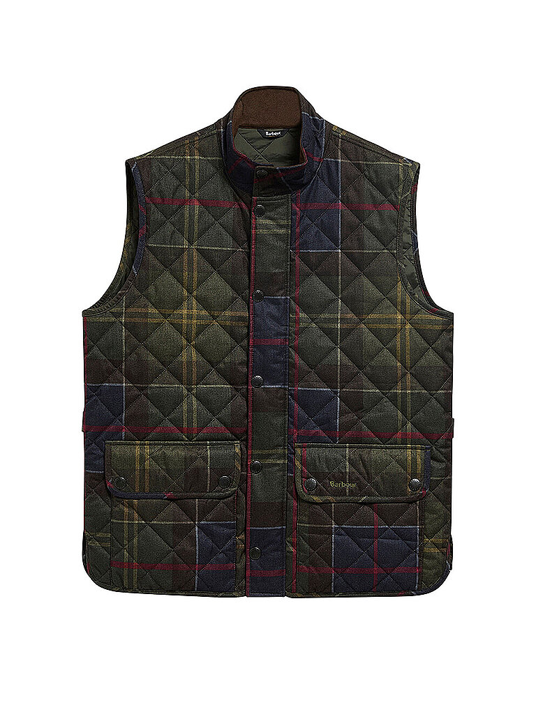 BARBOUR Steppgilet ICONS LOWERDALE olive | S