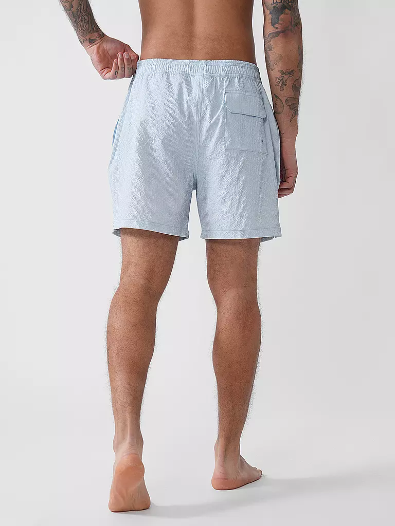 BARBOUR | Badeshorts  | hellblau