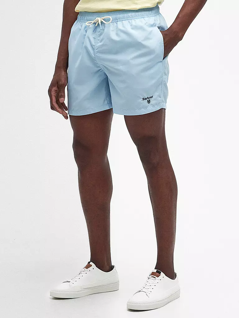 BARBOUR | Badeshorts STAPLE | hellblau