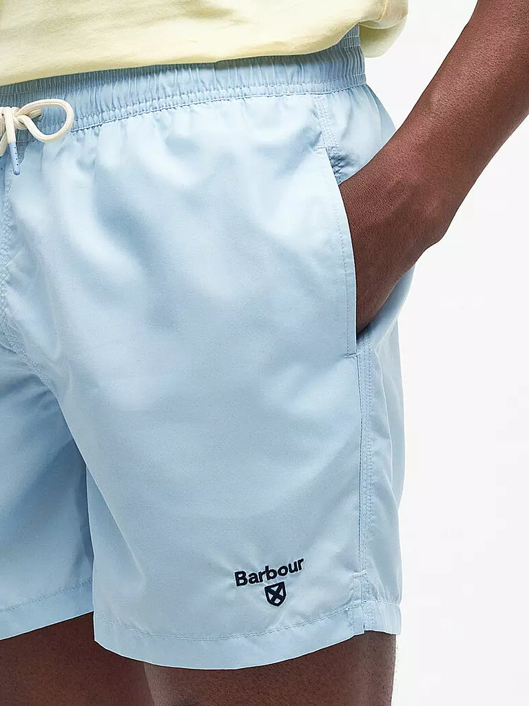 BARBOUR | Badeshorts STAPLE | hellblau