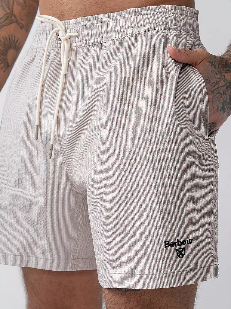 BARBOUR | Badeshorts | hellblau