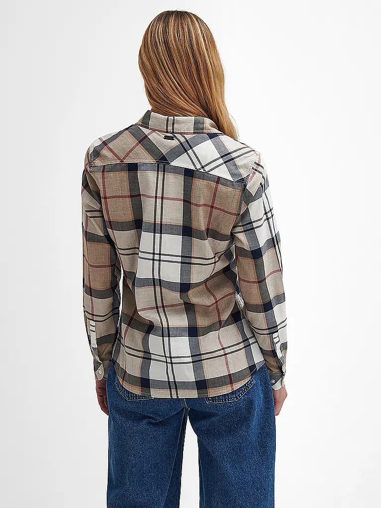 BARBOUR | Bluse BREDON | braun