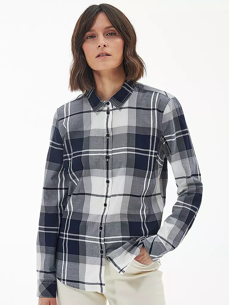BARBOUR | Bluse BREDON | dunkelblau