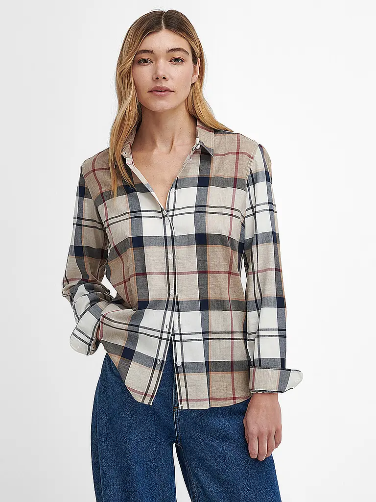 BARBOUR | Bluse BREDON | braun