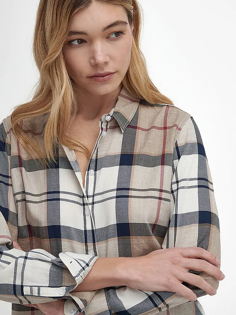 BARBOUR | Bluse BREDON | braun