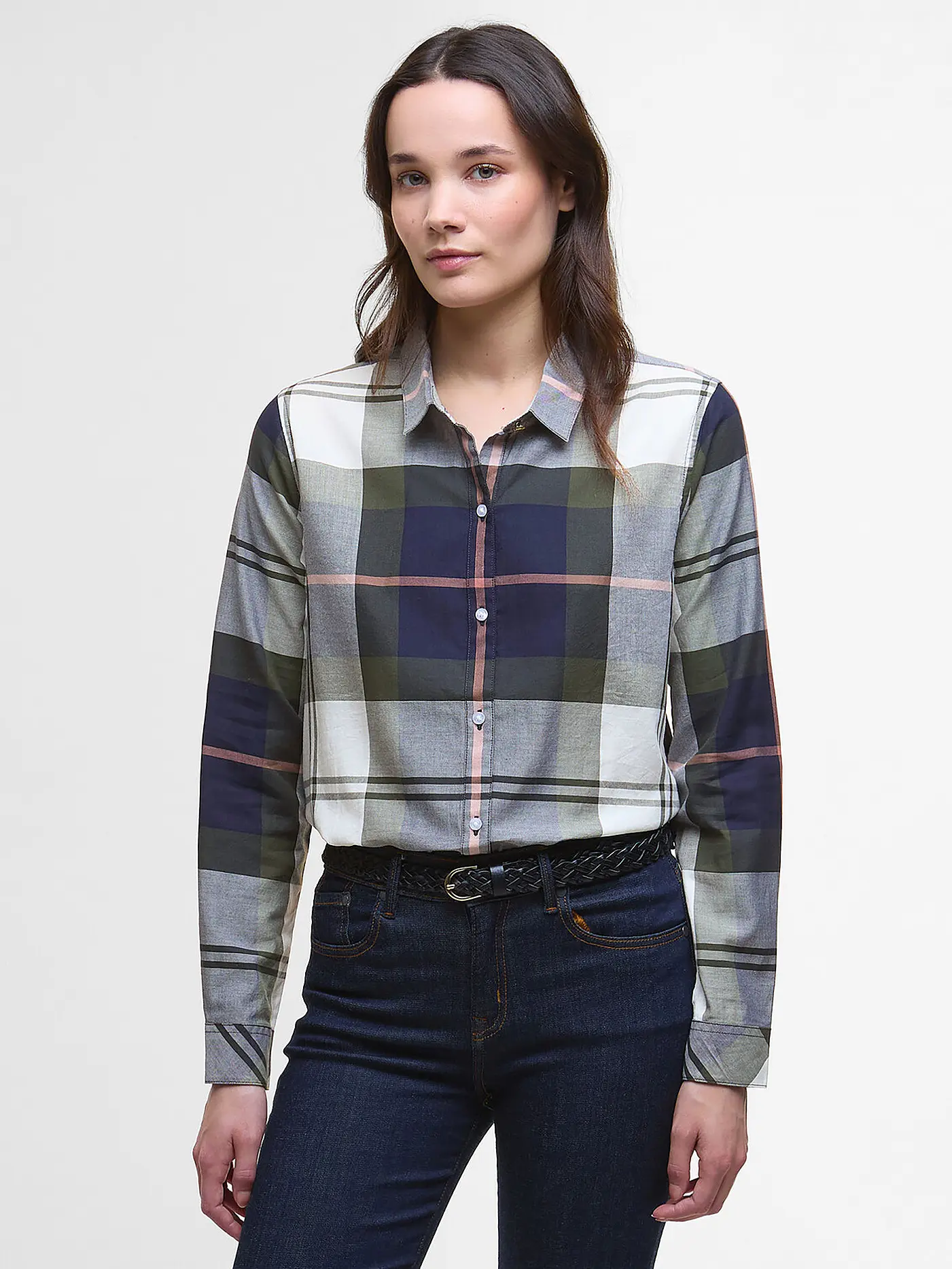 BARBOUR | Bluse MOORLAND  | dunkelblau