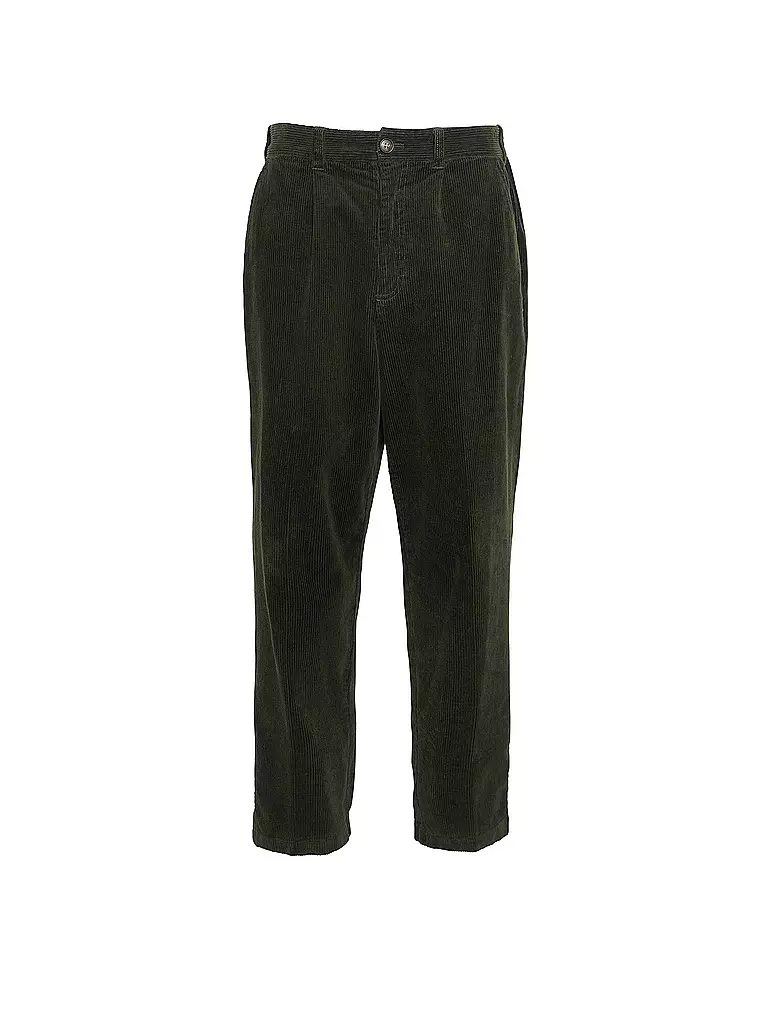 BARBOUR | Cordhose Relaxed Fit | olive