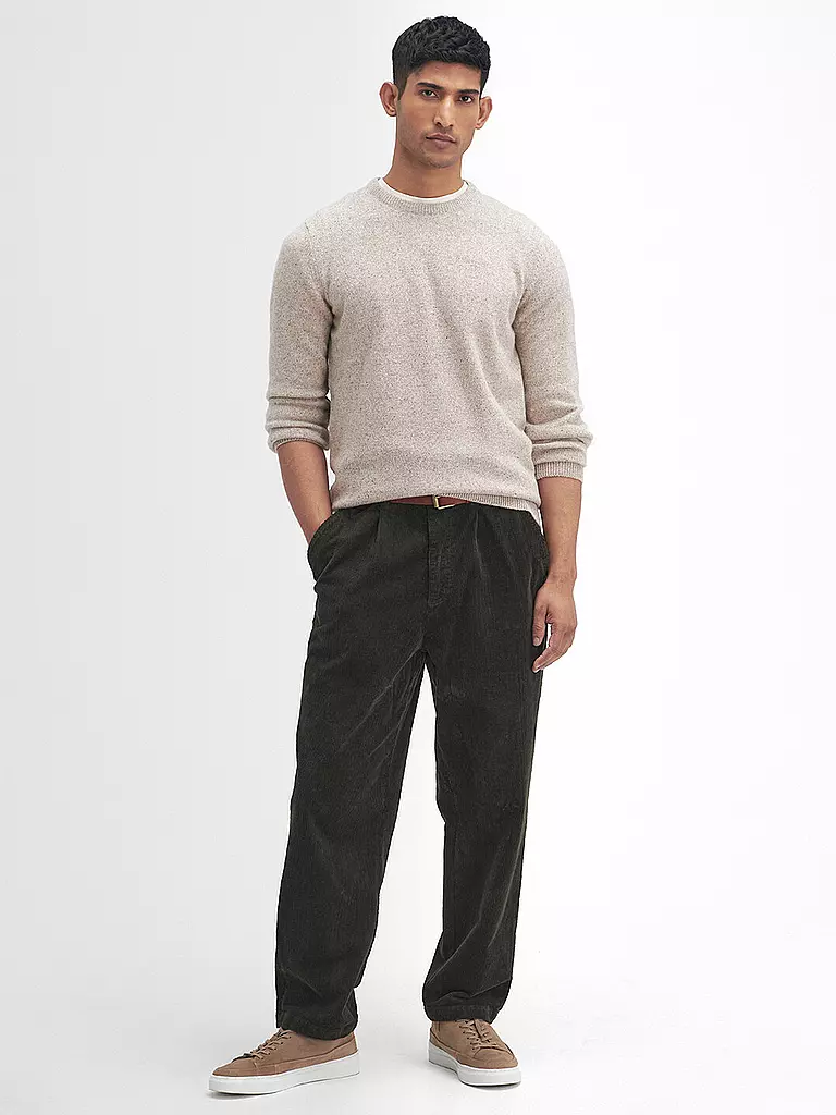 BARBOUR | Cordhose Relaxed Fit | olive