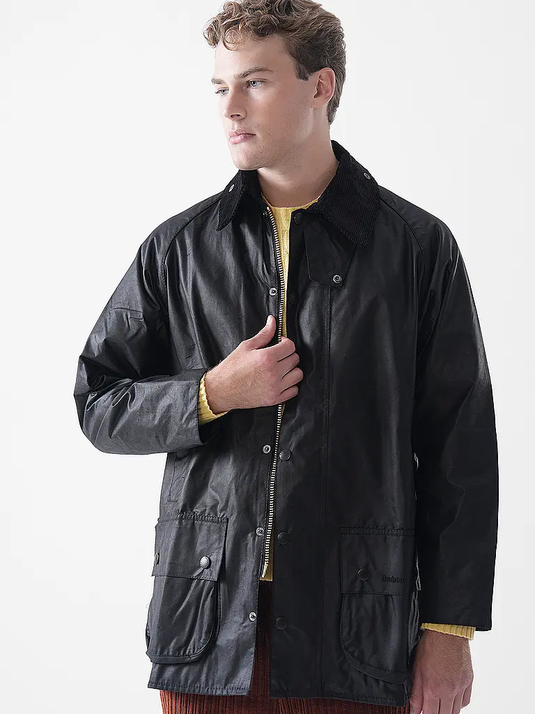 BARBOUR | Fieldjacket BEAUFORT WAX | schwarz