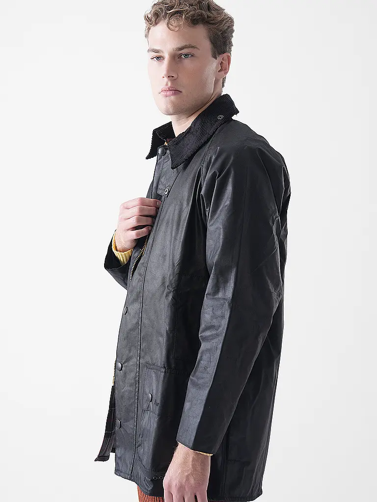 BARBOUR | Fieldjacket BEAUFORT WAX | schwarz